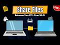 How to Share Files Between Two PC's/Laptops on Same WiFi (Easiest Method)
