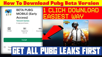 How to download pubg mobile beta version ? Get Every Pubg Mobile leaks /1.6 New update / YkingGaming