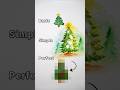 How to Paint A Glowing Christmas Tree!