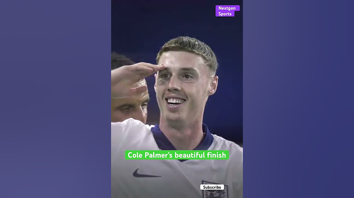 Chelsea’s Cole Palmer’s beautiful finish. Nice goals || Chelsea & England. #colepalmer #epl