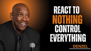 Train Yourself to Be Unbothered || Denzel Washington #motivational