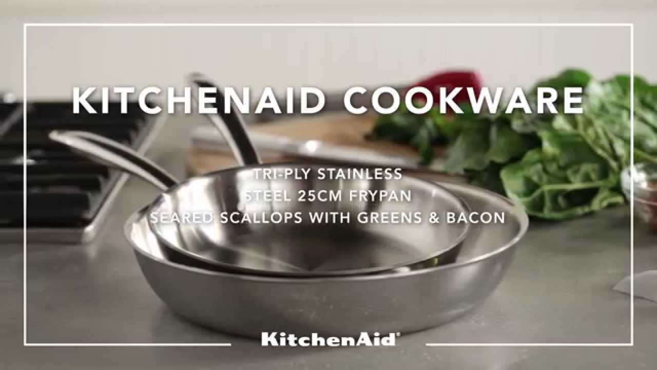 KitchenAid Stainless Steel 10 Piece Cookware Set Unboxing 