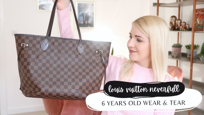 Full Makeover Of Damaged Louis Vuitton Neverfull, Vachetta Replacement