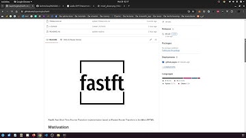 Introduction to Fastft: Fast Short Time Fourrier Transform implementation based on FFTW