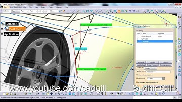 Video Tutorial on Modeling Lamborghini Gallardo in CATIA Part 29