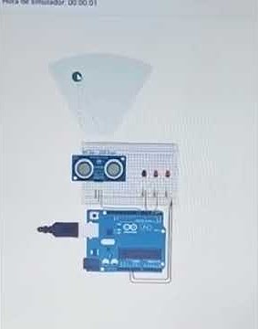 Simulador de sensor ultrasonido tinkercad/Arduino - YouTube