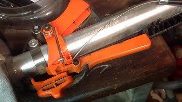 Stihl FS90R throttle cable repair, also a Efco strimmer find.