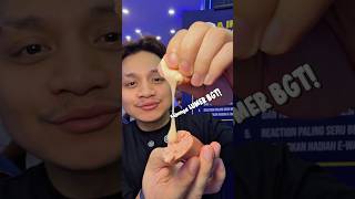 Spesial datang ke PRJ 2026 hari pertama untuk cobain sosis keju lumer kanzler dan emang selumer itu!
