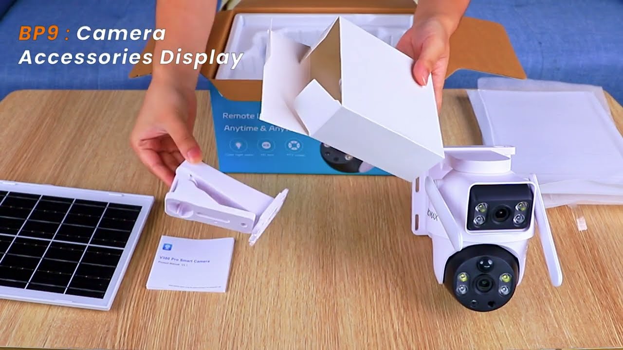 V380 BP9-4G | Unboxing,Quick Setup &App Control