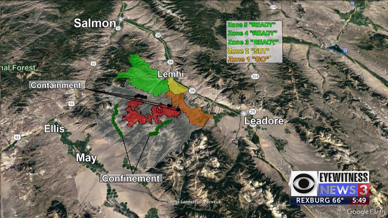 Hayden Fire grows to 21,977 acres as evacuation zones change - YouTube
