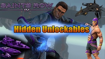 Saints Row 4 Hidden Unlockables