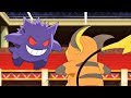 Gengar vs raichu dub  ash vs visquez  pokmon journeys the series