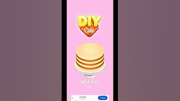 Cake Maker: DIY Cake Games Casual Games (Relaxing Gameplay)#1🎂🍰🥞#cake #casualgames #shorts