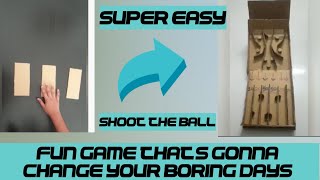 make a game with cardboards and change your boring days| AMA mission