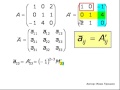 Нахождение обратной матрицы с помощью присоединенной (2)