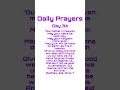 The Lord’s Prayer • Daily Prayers • Day 34