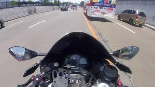My 07 CBR600RR as my daily commuter in EDSA.