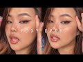 HOW TO: SMOKEY FOXY EYE 🦊 TUTORIAL FOR SMALL / ASIAN EYES  ♡