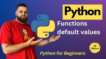 What are functions default values? | Programming with Alex