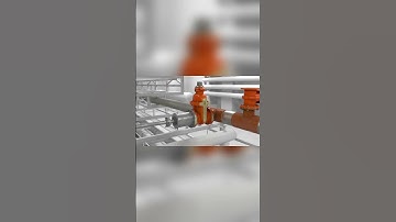 Line Stop Installation Process Animation | #shorts #installation  #3danimation