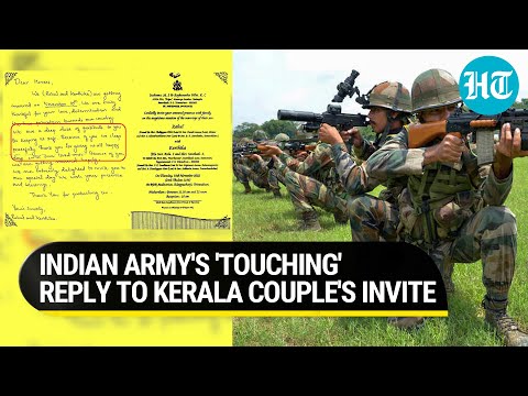 Indian Army wins hearts after heartwarming response to Kerala couple's wedding invite | Details