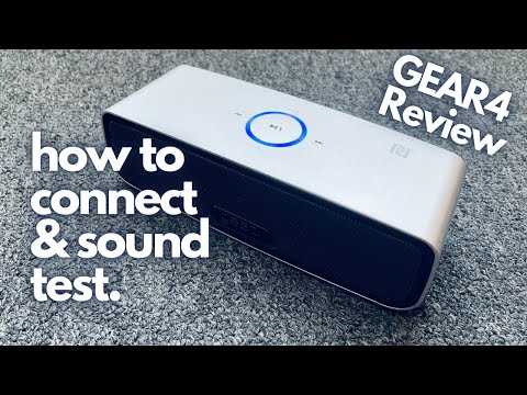 GEAR4 HouseParty Mini Review | Unboxing | How to connect Portable Bluetooth Speaker