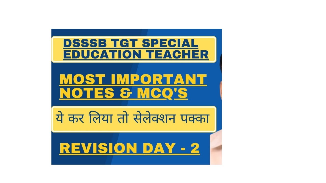 Special Education Notes For TGT SPECIAL EDUCATION YouTube Special education notes for tgt special education youtube