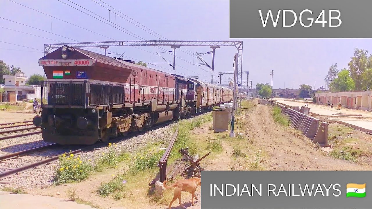 WDG4B DIESEL MOST EXPENSIVE LOCO MOTIVE CLASS 🔥| INDIAN RAILWAYS 🇮🇳 ...