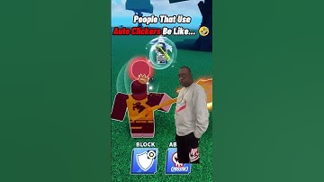 People That Use Auto Clickers In Blade Ball Be Like… 🤣 #roblox #bladeball #shorts