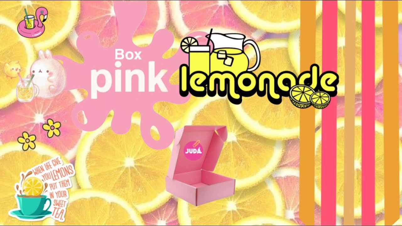 Unboxing Clube Judá Julover Mega - Edição Pink Lemonade