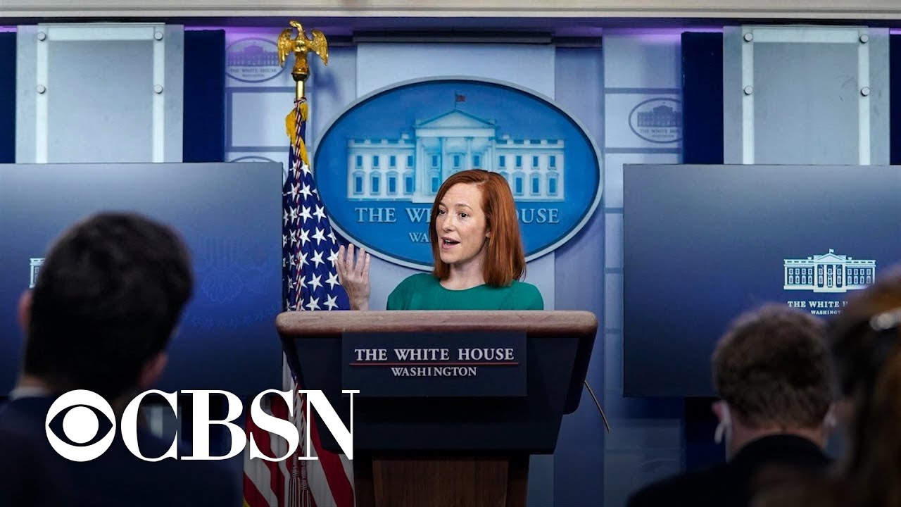 Jen Psaki addresses January 6 anniversary during White House briefing