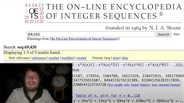 Investigating Integer Sequences With Meme Numbers, Spooky Numbers, and More (Livestream)
