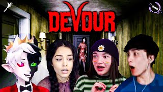 Ranboo plays DEVOUR with Sykkuno, Valkyrae & Aimsey by Stanboo 5,669 views 1 year ago 1 hour, 53 minutes