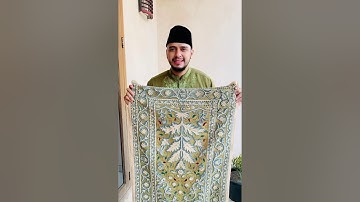 Tutorial melipat sajadah