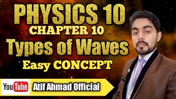 Transverse & Longitudinal Waves | Waves | Physics | very easy CONCEPT by Atif Ahmad.