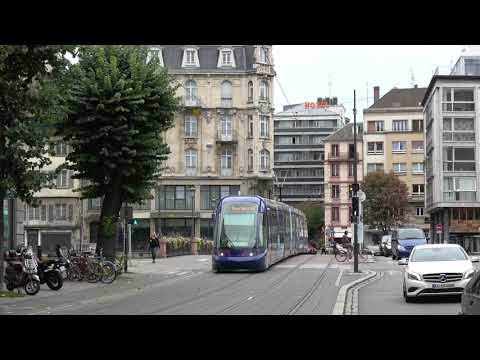 CTS Alstom Citadis 403 2025 | tramhalte Faubourg de Saverne te Strassbourg | tramlijn C
