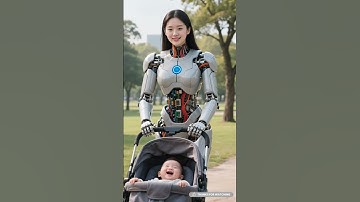 One day a robot became a babysitter 😯😳 #ai #coding #fyp #reels #robotics #shorts #usa #trending #uk