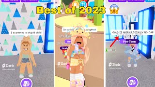 My Best Adopt Me Videos Of 2023! New Year SPECIAL *COMPILATION* 🥳😜😱