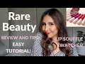 Rare Beauty Review/ Easy makeup tutorial! 💄LIP Souffle Swatches! thoughts and more!