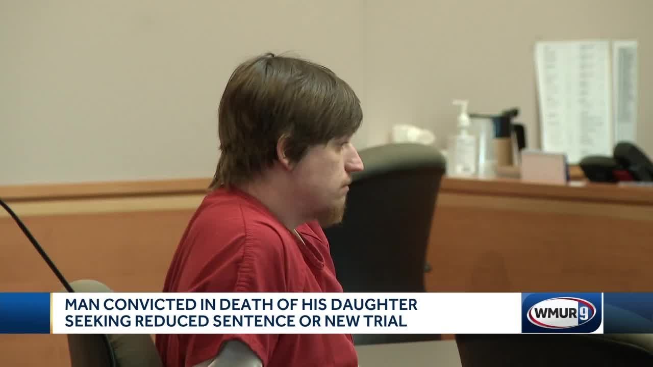 Man convicted in death of toddler asks for new sentence