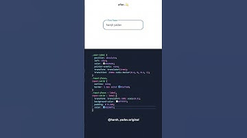 Minimal and modern input field design 💫#inputfield #html #css