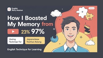 Kaizen Technique, Learn English faster 🌸 Storytelling as the ultimate memory booster