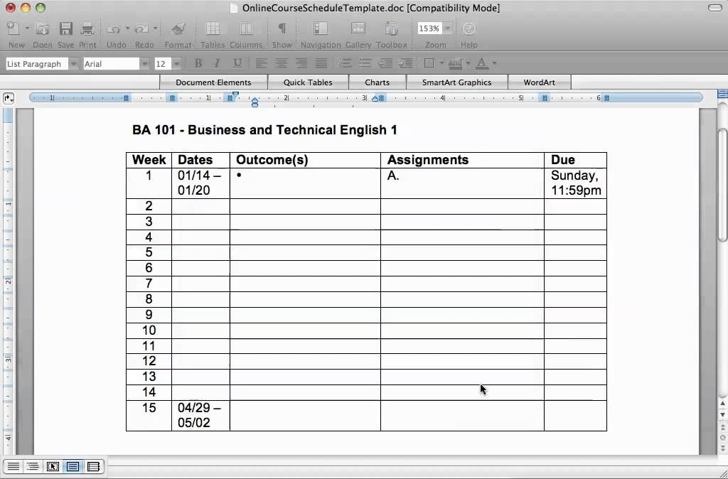 Syllabus Calendar Template from i.ytimg.com