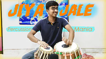 A.R Rahman "Jiya Jale "  (Dil Se) ||  Tabla Cover || Percussion Mania  🔥💗