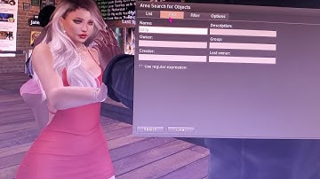 How to Add Area Search to Toolbar in Second Life - for Sassie