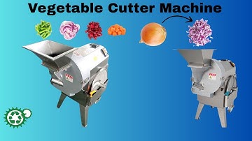 Watch This Machine Slice and Dice Veggies So Fast!#foodprocessing #vegetablecutter #vegetable