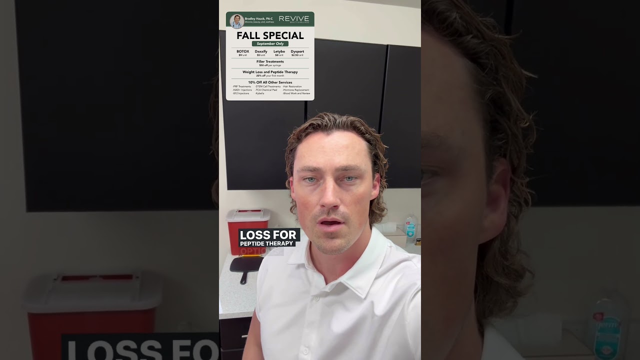 Fall specials at Revive Beauty & Wellness in St. George, Utah