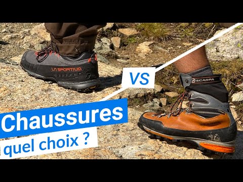 Chaussures hautes ou basses pour la randonnée en montagne ?