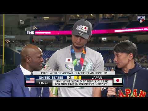 Yu Darvish and Lars Nootbaar on winning WBC