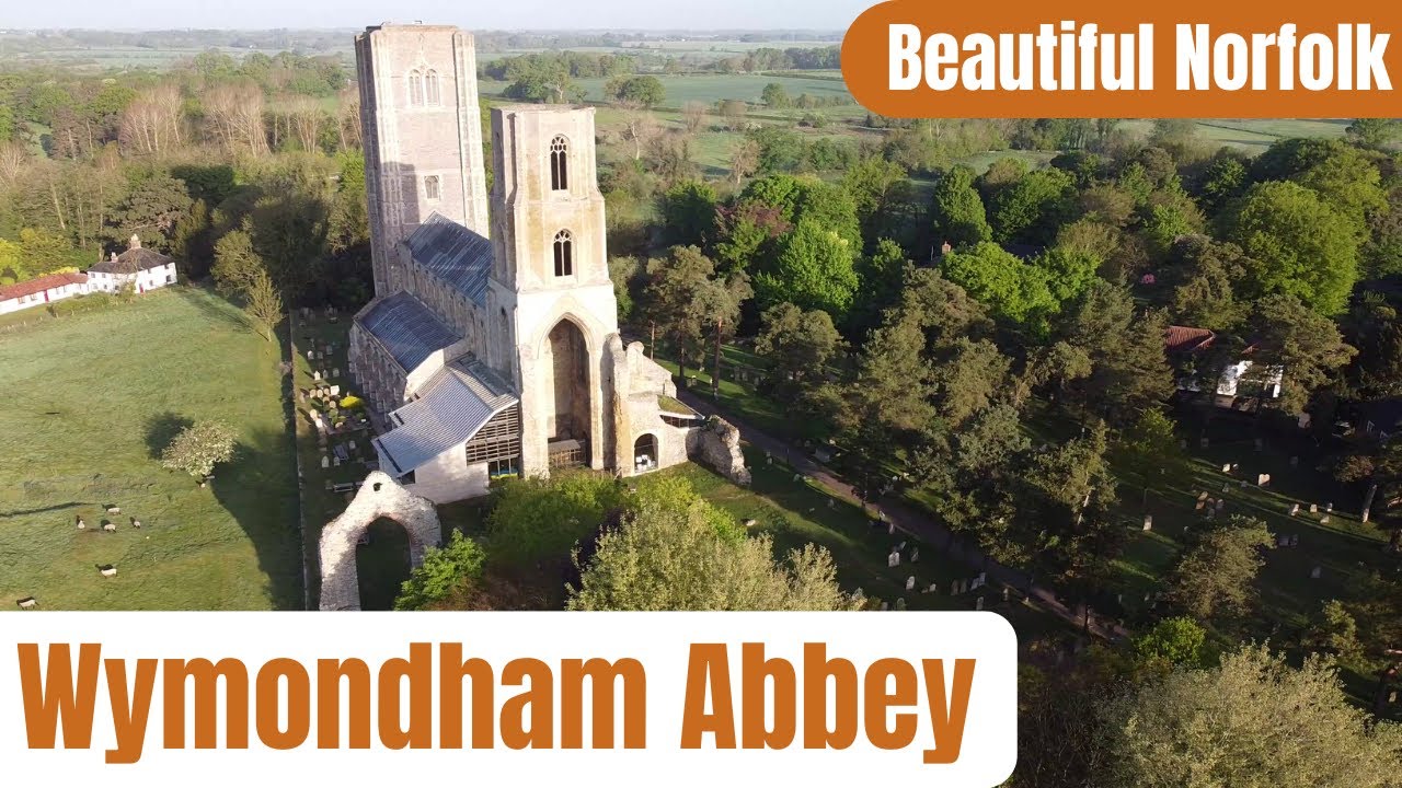 Wymondham Abbey From The Air